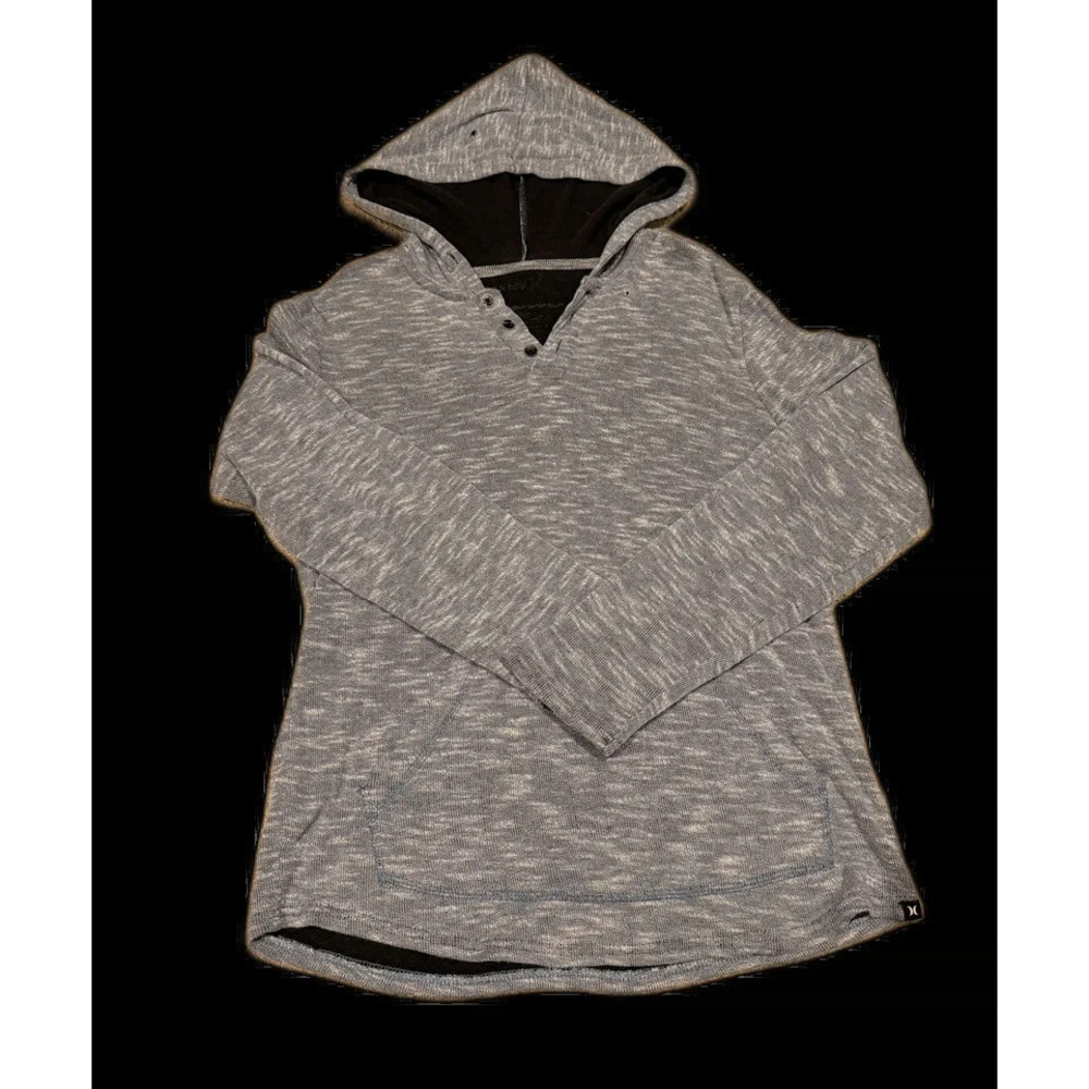 Marled Henley Hoodie